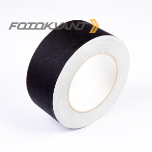 Fotokvant GP-5027 Black gaffer tape студийный тейп черный 50 мм х 27 м