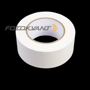 Fotokvant GP-5027 White gaffer tape студийный тейп белый 50 мм х 27 м