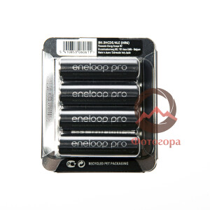 Panasonic Eneloop Pro AA 2450 4BP (BK-3HCDE/4LE) комплект аккумуляторов