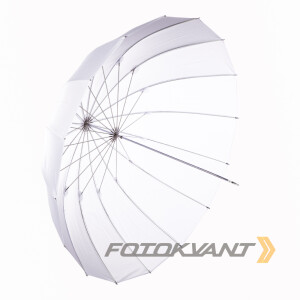 Fotokvant U-104T Para параболический глубокий зонт 104 см белый на просвет