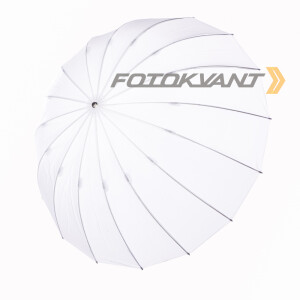 Fotokvant U-104T Para параболический глубокий зонт 104 см белый на просвет