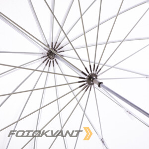 Fotokvant U-104T Para параболический глубокий зонт 104 см белый на просвет