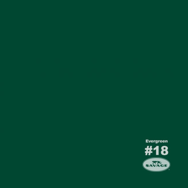 Savage (18-1253) Evergreen фон бумажный 1,35x11 м темно-зеленый Savage (18-1253) Evergreen фон бумажный 1,35x11 м темно-зеленый