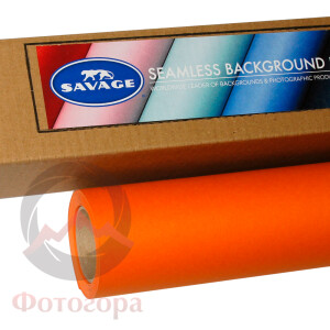 Savage (24-1253) Orange фон бумажный 1,35x11 м оранжевый