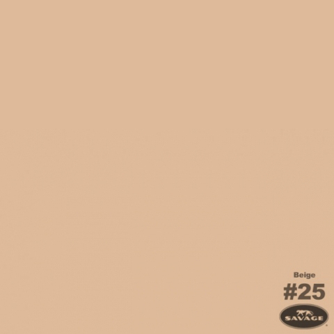 Savage (25-86) Beige фон бумажный 2,18x11 м бежевый Savage (25-86) Beige фон бумажный 2,18x11 м бежевый