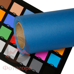 Savage (30-1253) Gulf Blue фон бумажный 1,35x11 м голубой залив