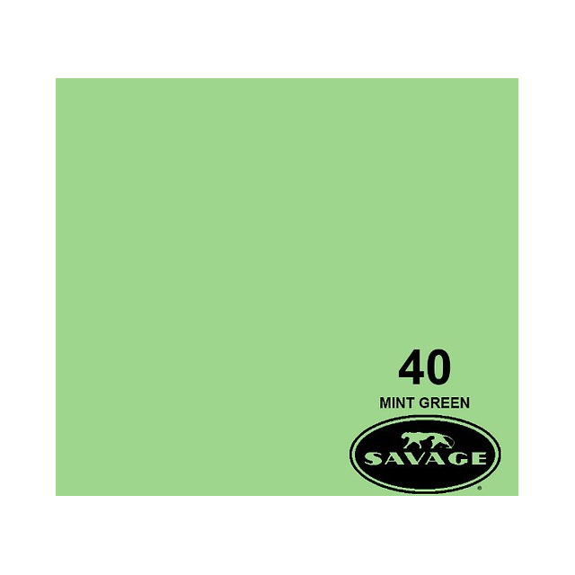 Savage (40-86) Mint Green фон бумажный 2,18x11 м мятный