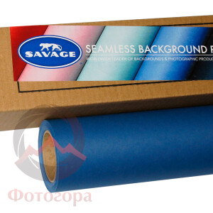 Savage (64-86) Bluejean фон бумажный 2,18x11 м синий