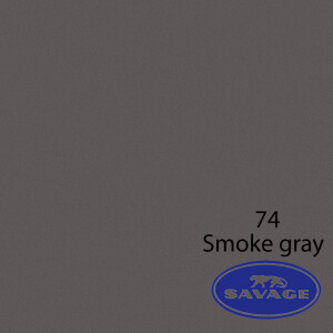 Savage (74-86) Smoke Gray фон бумажный 2,18x11 м дымчато-серый