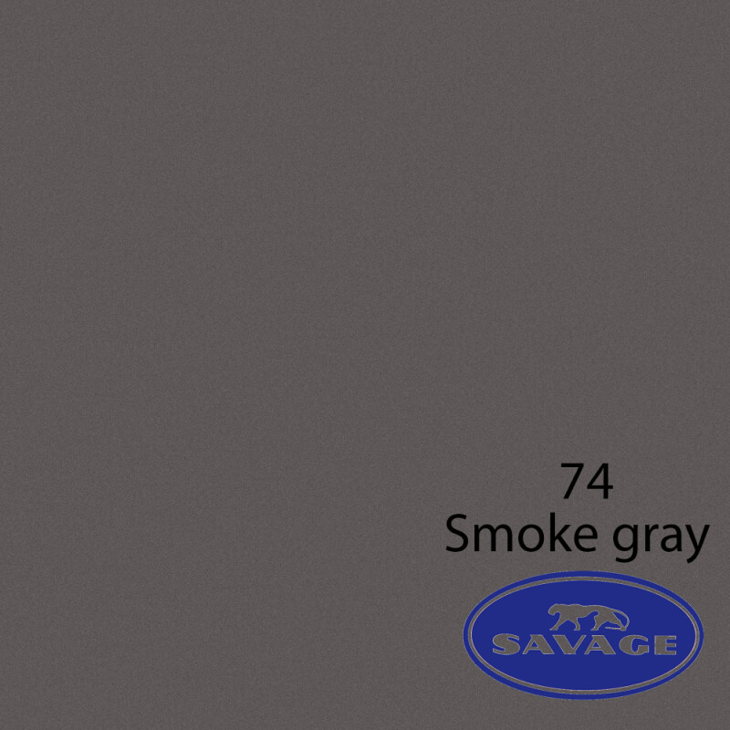 Savage (74-86) Smoke Gray фон бумажный 2,18x11 м дымчато-серый
