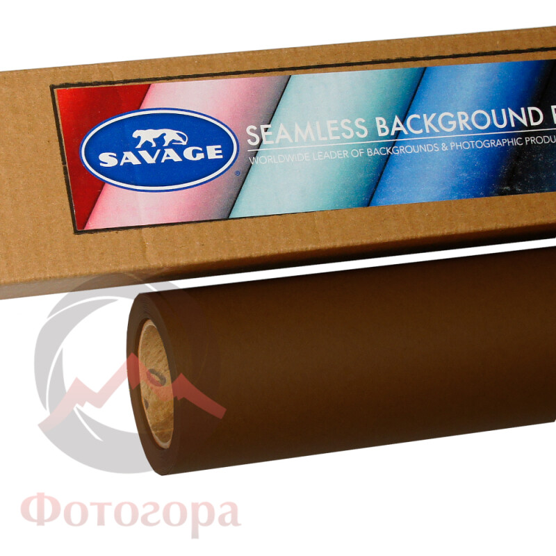 Savage (80-1253) Cocoa фон бумажный 1,35x11 м какао