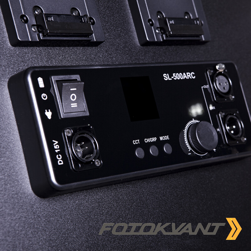 Fotokvant SL-500ARC DMX светодиодный осветитель 2500-8500К 110Вт CRI 95 с пультом ду