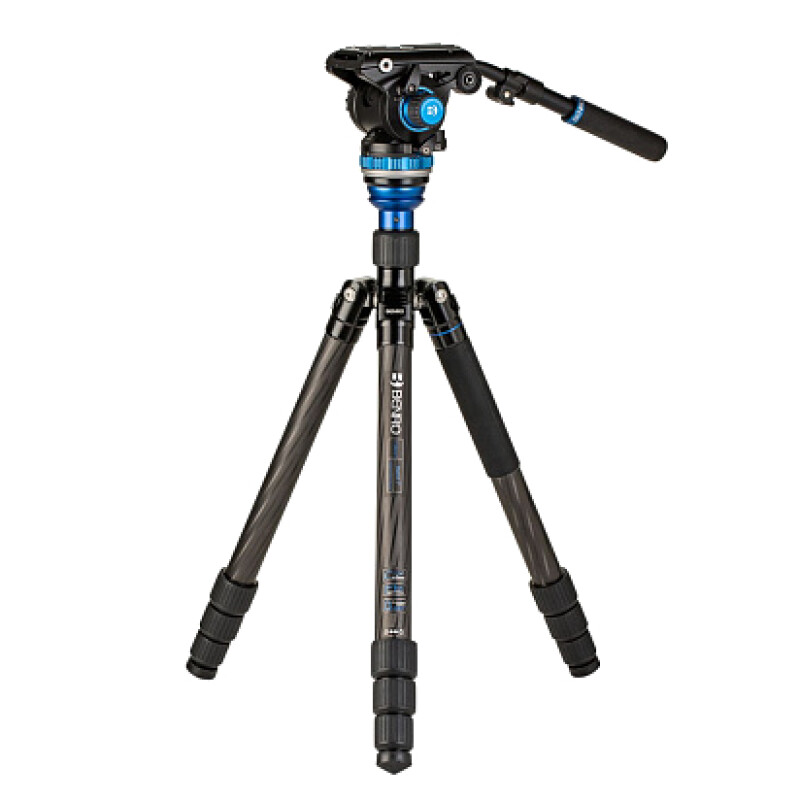 Benro Aero C3883TS6PRO карбоновый штатив-трансформер с видеоголовой