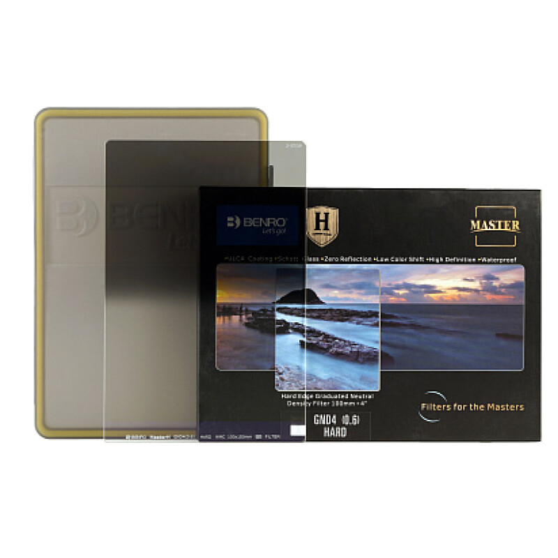 Benro Master Harden Series Hard-edged graduated ND GND4 (0.6) светофильтр градиентный 100х150 мм
