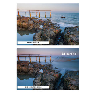 Benro Master Harden Series ND256 (2.4) Square Filter 100х100 мм светофильтр нейтрально-серый