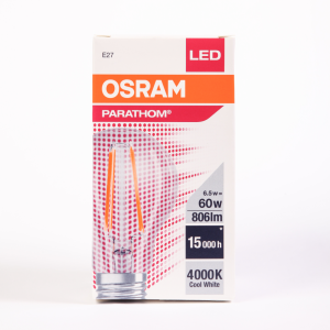Osram CL A FIL 60 7(6.5)W/840 230V FIL E27 806Lm светодиодная лампа
