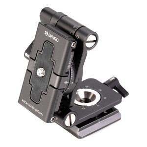 Benro ACSM360D двойная быстросъемная площадка/держатель для смартфона Arca Smart 360 Dual