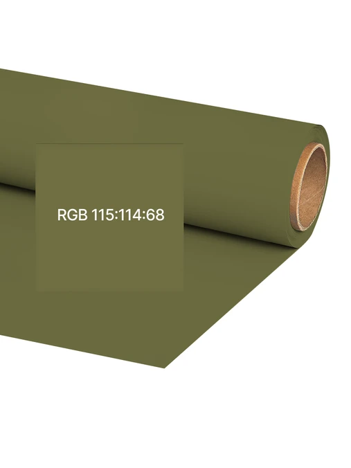 Raylab 021 Leaf фон бумажный 2.72x11 м хаки