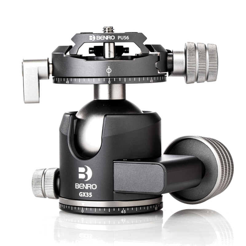 Benro GX35 шаровая голова Dual Panoramic/Arca-swiss style/35 кг