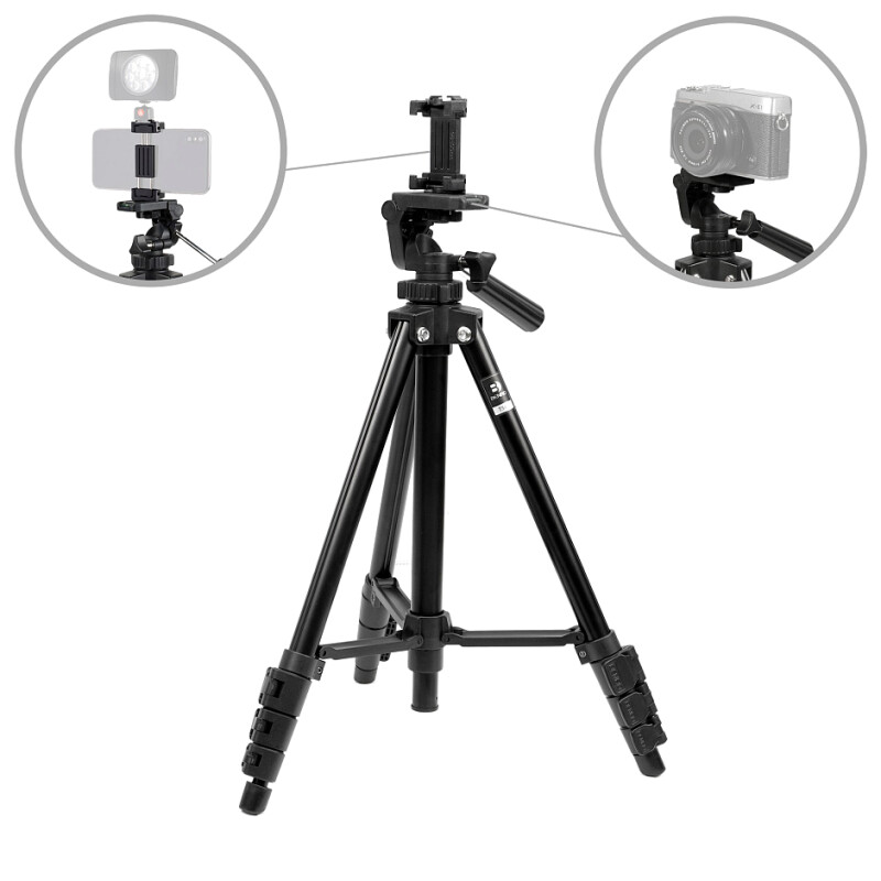 Benro T560+MH2N штатив c фото-видео головой и держателем для смартфона