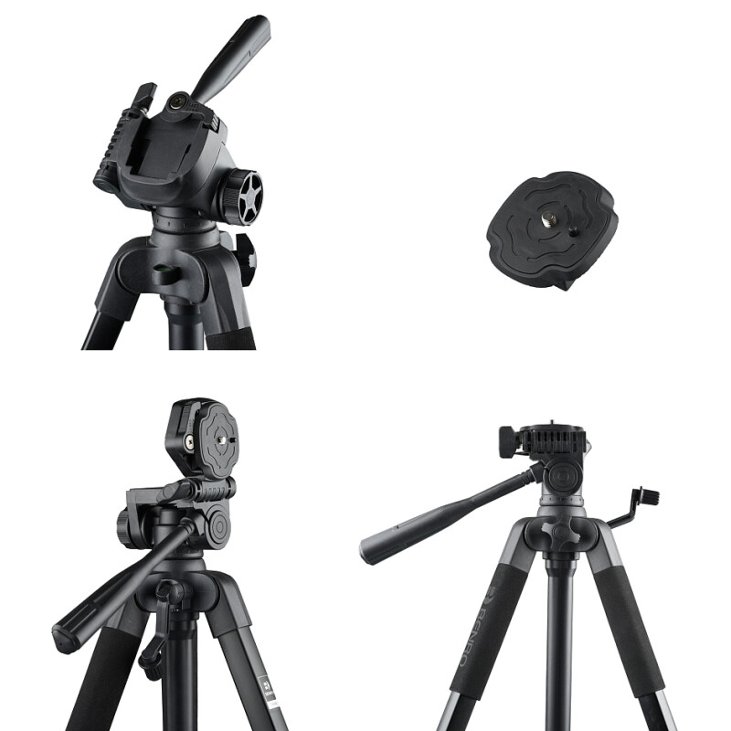 Benro T899N+MH2N штатив c фото-видео головой и держателем для смартфона