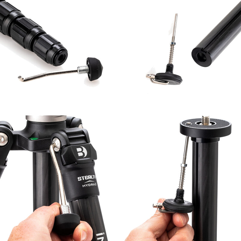 Benro Induro HYDRA2 Waterproof штатив водонепроницаемый карбоновый с цангами