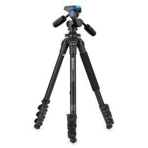 Benro TAD18AHD1A Adventure штатив c 3D головой/алюминиевый с клипсами