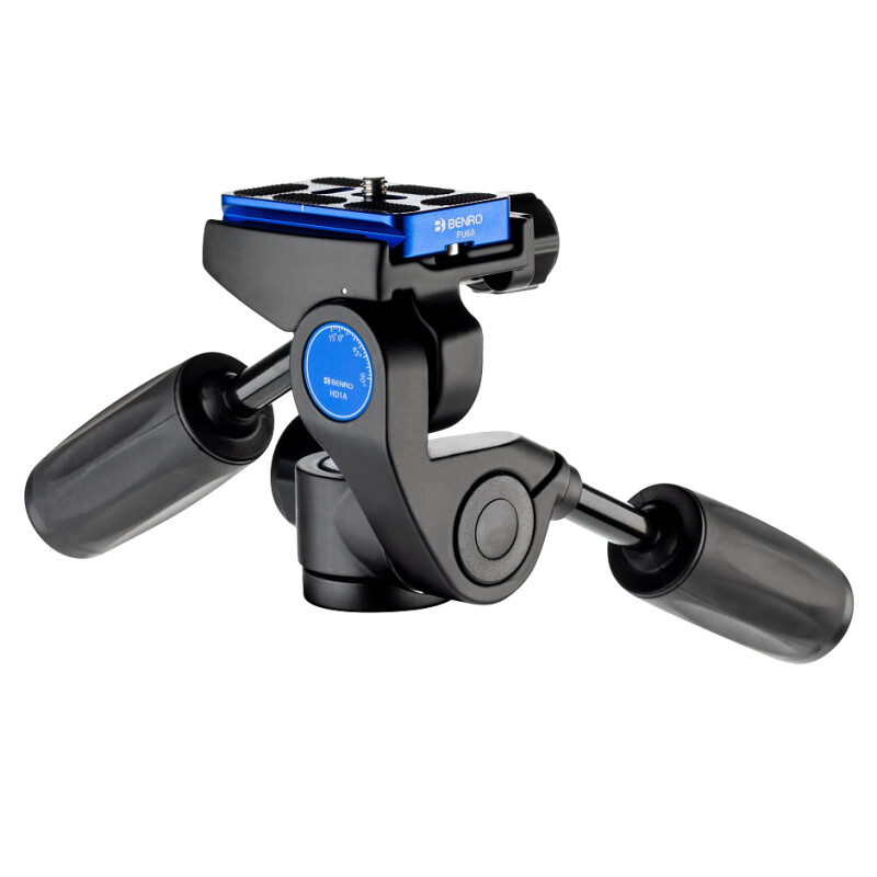 Benro TAD18AHD1A Adventure штатив c 3D головой/алюминиевый с клипсами