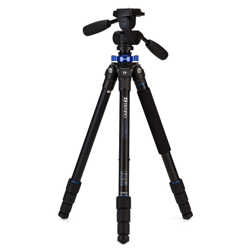 Benro TMA18AHD1 Mach3 штатив-трансформер c 3D головой/алюминиевый с цангами