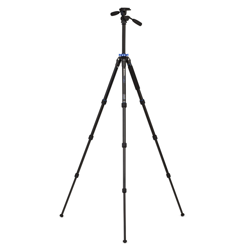 Benro TMA18AHD1 Mach3 штатив-трансформер c 3D головой/алюминиевый с цангами