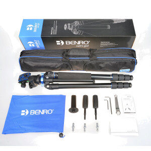 Benro TMA28AHD2A Mach3 штатив-трансформер c 3D головой/алюминиевый с цангами