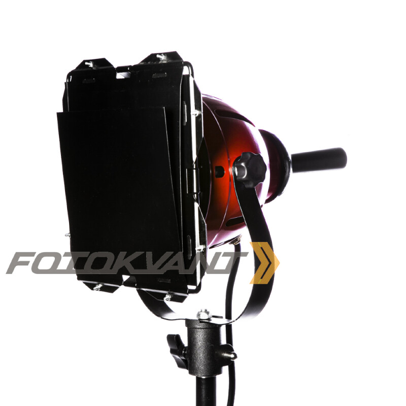 Fotokvant HL-800 RED студийный  800 Вт галогенный осветитель со шторками