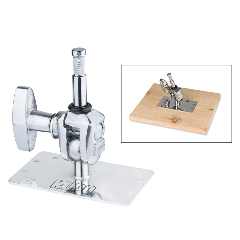 Kupo KCP-340 Baby Plate w/EZ grip finger крепёжная панель c штифтом 5/8&quot; на шарнире