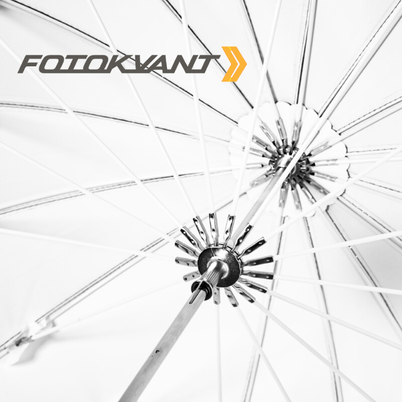 Fotokvant U-84W Para параболический зонт белый на отражение 84 см