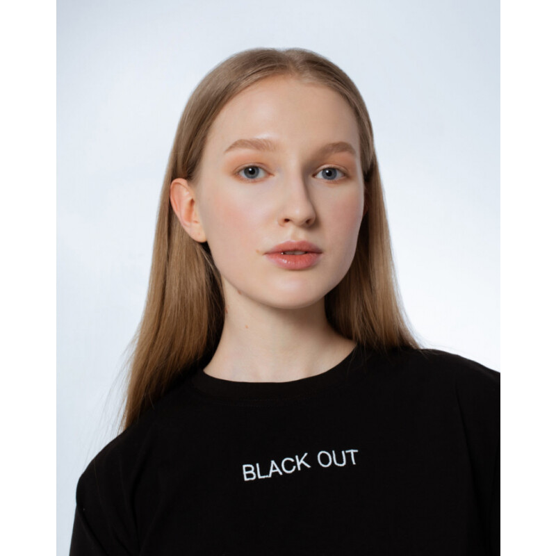 Киношмот футболка "Black Out" черная S