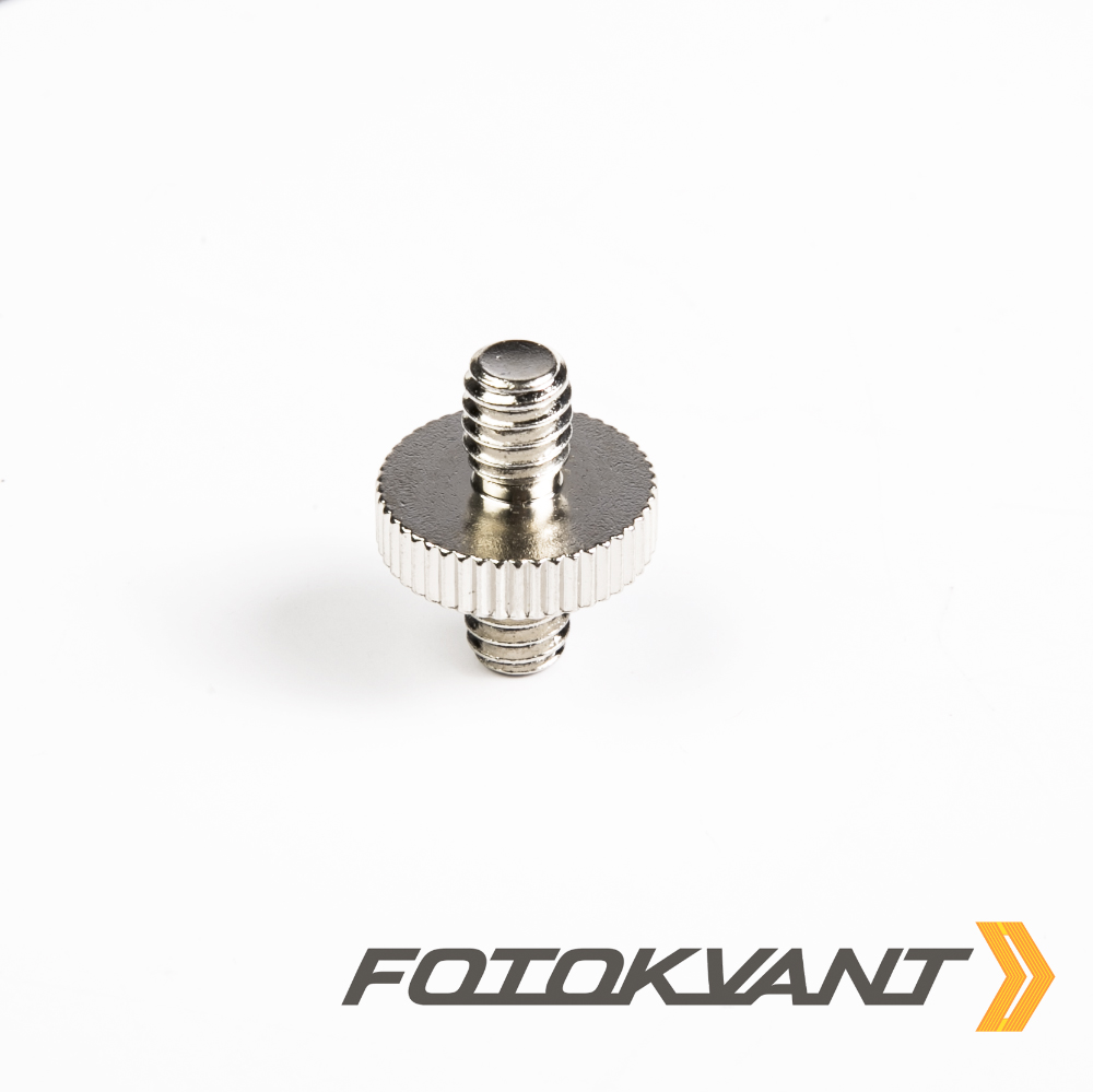 Fotokvant FLH-06-BR винт-переходник 1/4 дюйма и 1/4 дюйма латунный