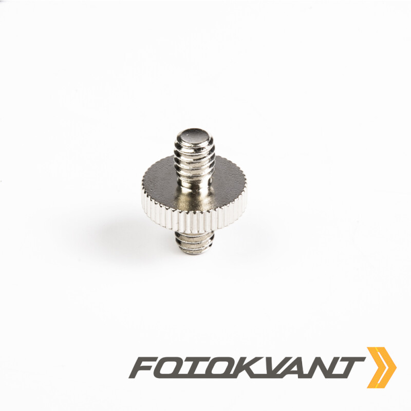 Fotokvant FLH-06-BR винт-переходник 1/4 дюйма и 1/4 дюйма латунный