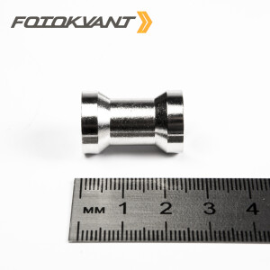 Fotokvant FLH-05-BR переходник латунный 16 мм с винтовым креплением 1/4&quot;-3/8&quot;