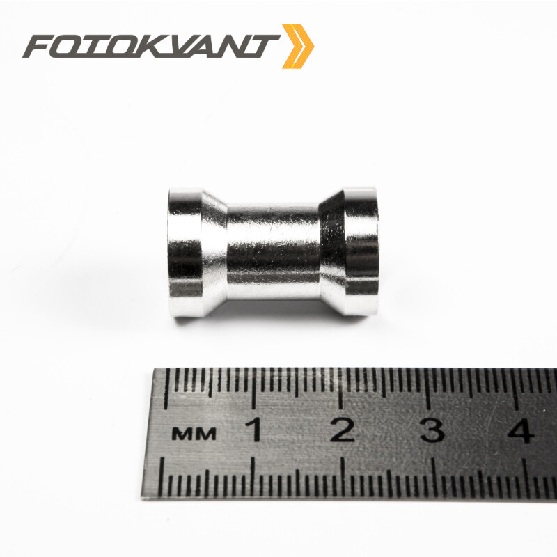 Fotokvant FLH-05-BR переходник латунный 16 мм с винтовым креплением 1/4"-3/8"