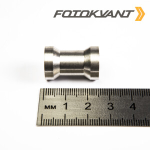 Fotokvant FLH-05-ST переходник из нержавейки 16 мм с винтовым креплением 1/4&quot;-3/8&quot;