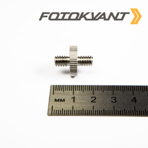 Fotokvant FLH-06-ST винт-переходник 1/4 дюйма и 1/4 дюйма из нержавейки