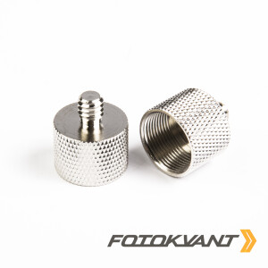 Fotokvant FLH-75-BR переходник с резьбы 5/8 на 1/4 дюйма латунный