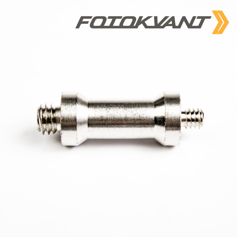 Fotokvant FLH-90-IR железный адаптер палец 16 мм с резьбой 1/4 и 3/8 дюйма