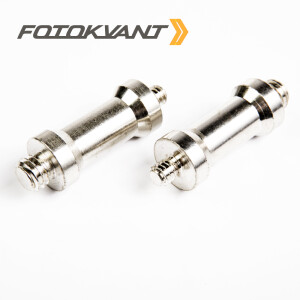 Fotokvant FLH-90-IR железный адаптер палец 16 мм с резьбой 1/4 и 3/8 дюйма