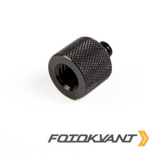 Fotokvant FLH-50-ALB адаптер-переходник алюминиевый с 3/8" на 1/4" черный