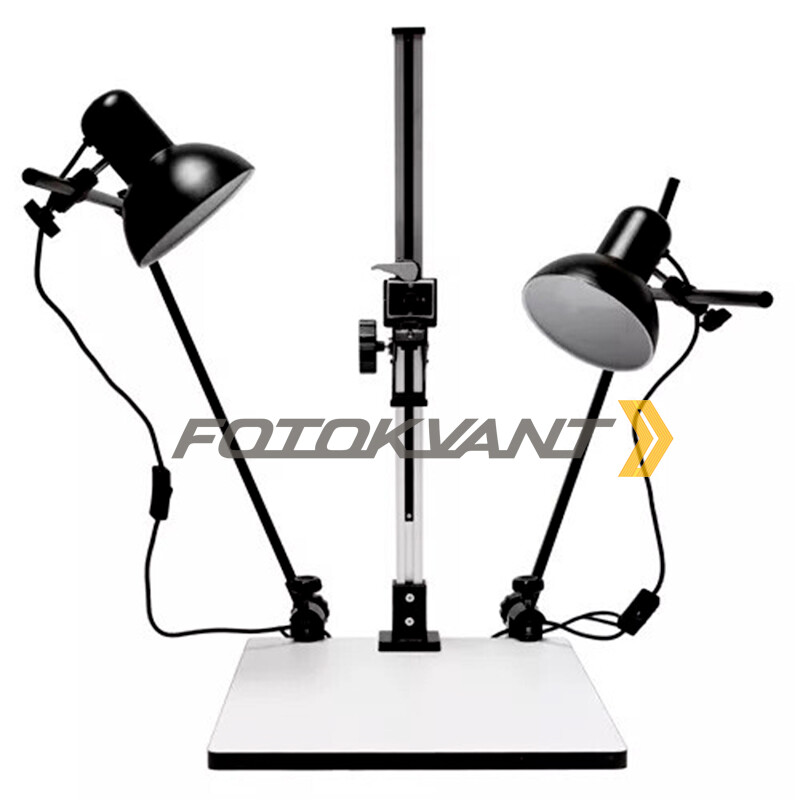 Fotokvant L082 столик репроустановка для копирования с освещением