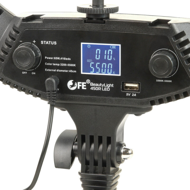 Falcon Eyes BeautyLight 450R LED кольцевой осветитель