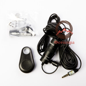 Boya BY-M1 KIT комплект петличного микрофона и пульта д/у для смартфона