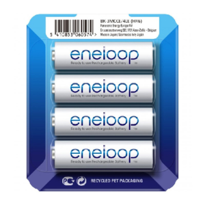 Panasonic Eneloop AA 1900 4BP (BK-3MCCE/4LE) аккумулятор