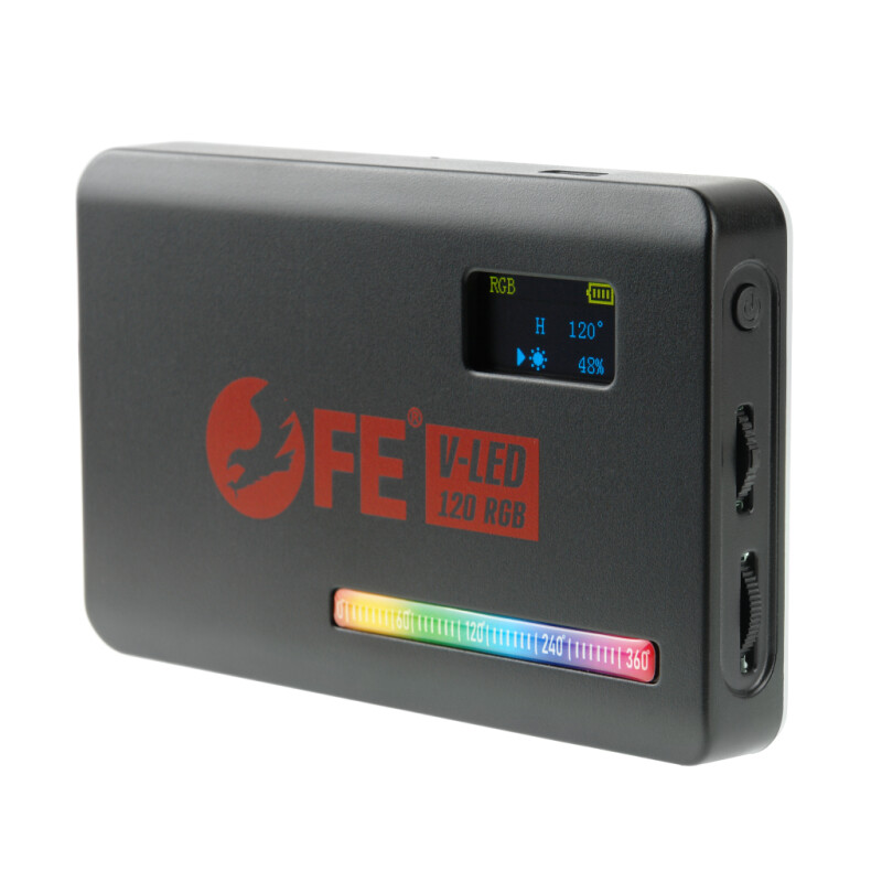 Falcon Eyes V-LED 120 RGB накамерный светодиодный осветитель